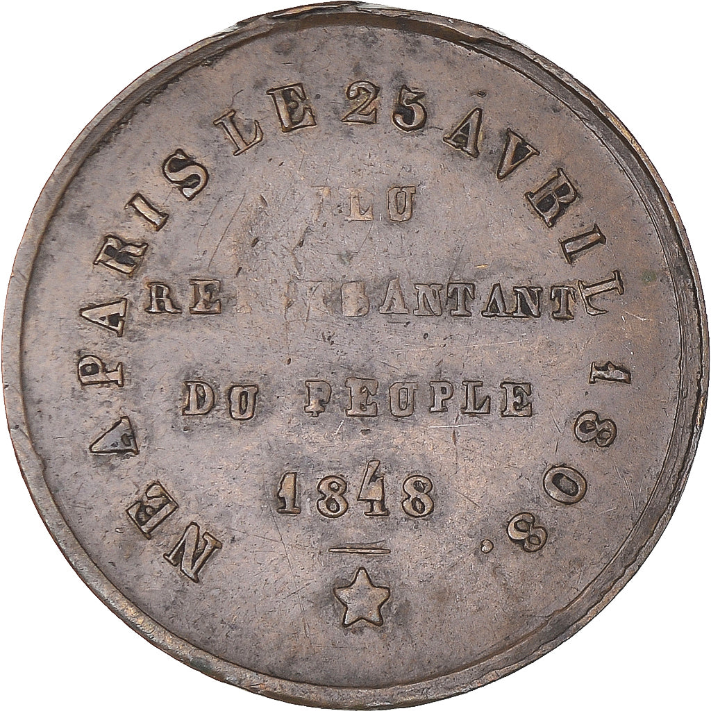 France, Token, Louis Napoléon Bonaparte, Représentant du Peuple, History