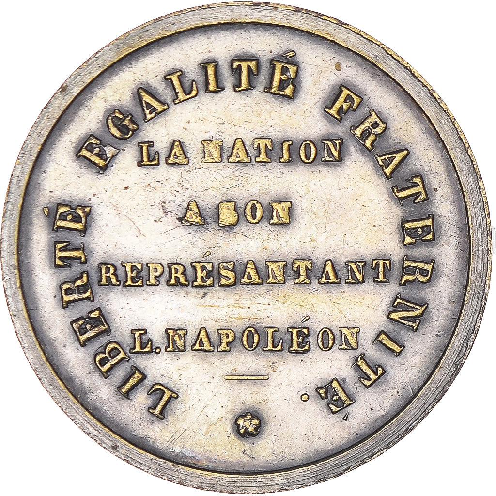 Francia, zeton, Louis Napoléon Bonaparte, Représentant du Peuple, History