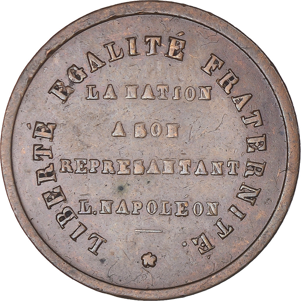 Francia, zeton, Louis Napoléon Bonaparte, Représentant du Peuple, History
