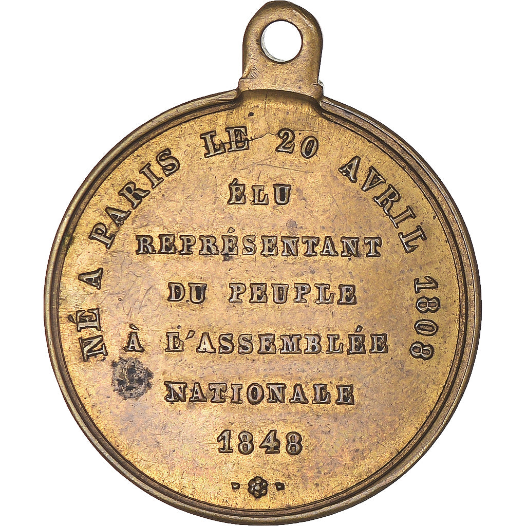 France, Token, Louis Napoléon Bonaparte, Elu à l'Assemblée Nationale