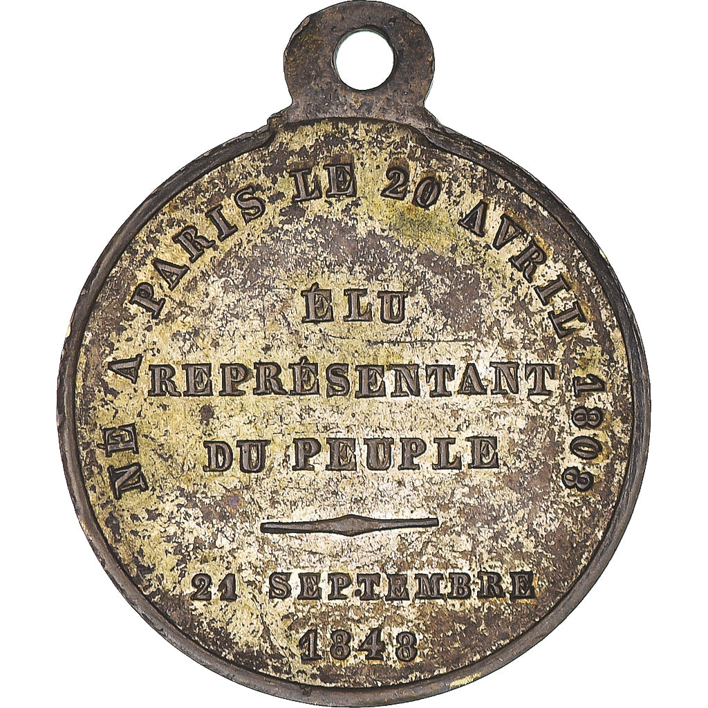 France, Token, Louis Napoléon Bonaparte, Représentant du Peuple, History