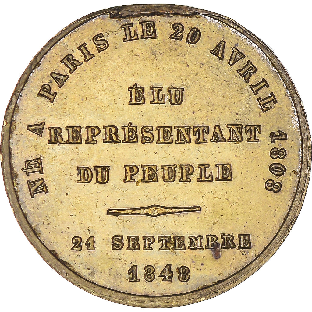 França, Token, Louis Napoléon Bonaparte, Représentant du Peuple, História