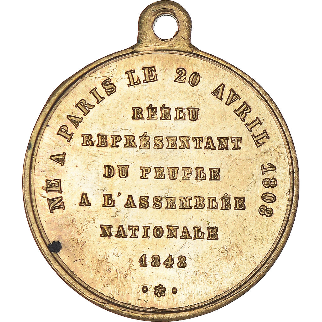 Francia, zeton, Louis Napoléon Bonaparte, Elu à l'Assemblée Nationale