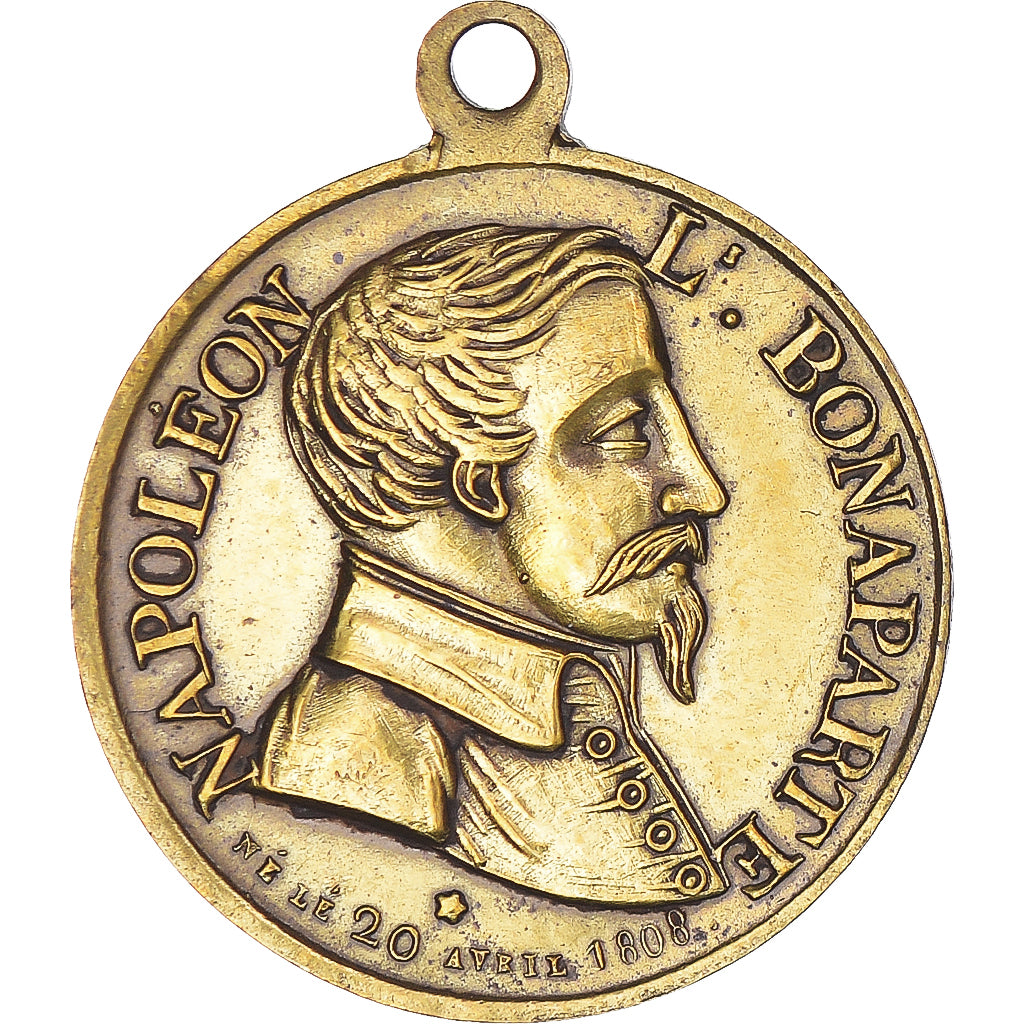 Francia, zeton, Louis Napoléon Bonaparte, Représentant du Peuple, 1848, EBC+