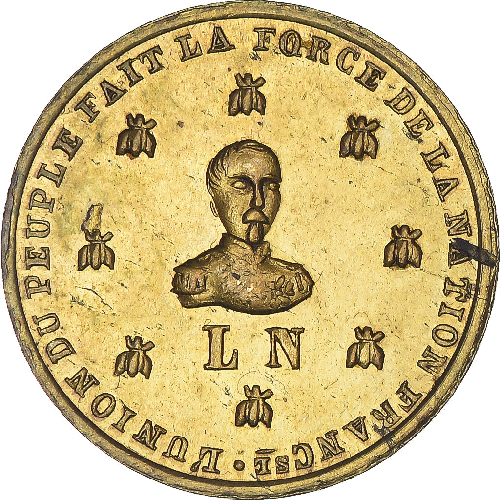 Frankreich, betaalpenning, Louis Napoléon Bonaparte, Honneur à la brave Garde
