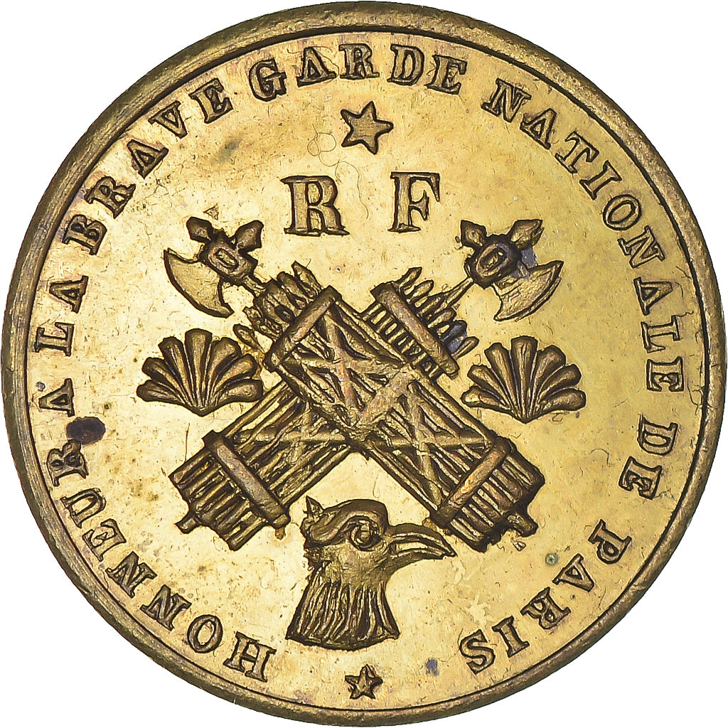 Frankreich, betaalpenning, Louis Napoléon Bonaparte, Honneur à la brave Garde