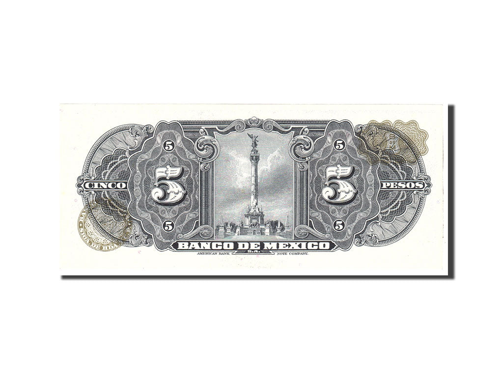 Mexico, 5 Pesos, 1963, KM:60h, 1963-04-24, UNC(65-70)