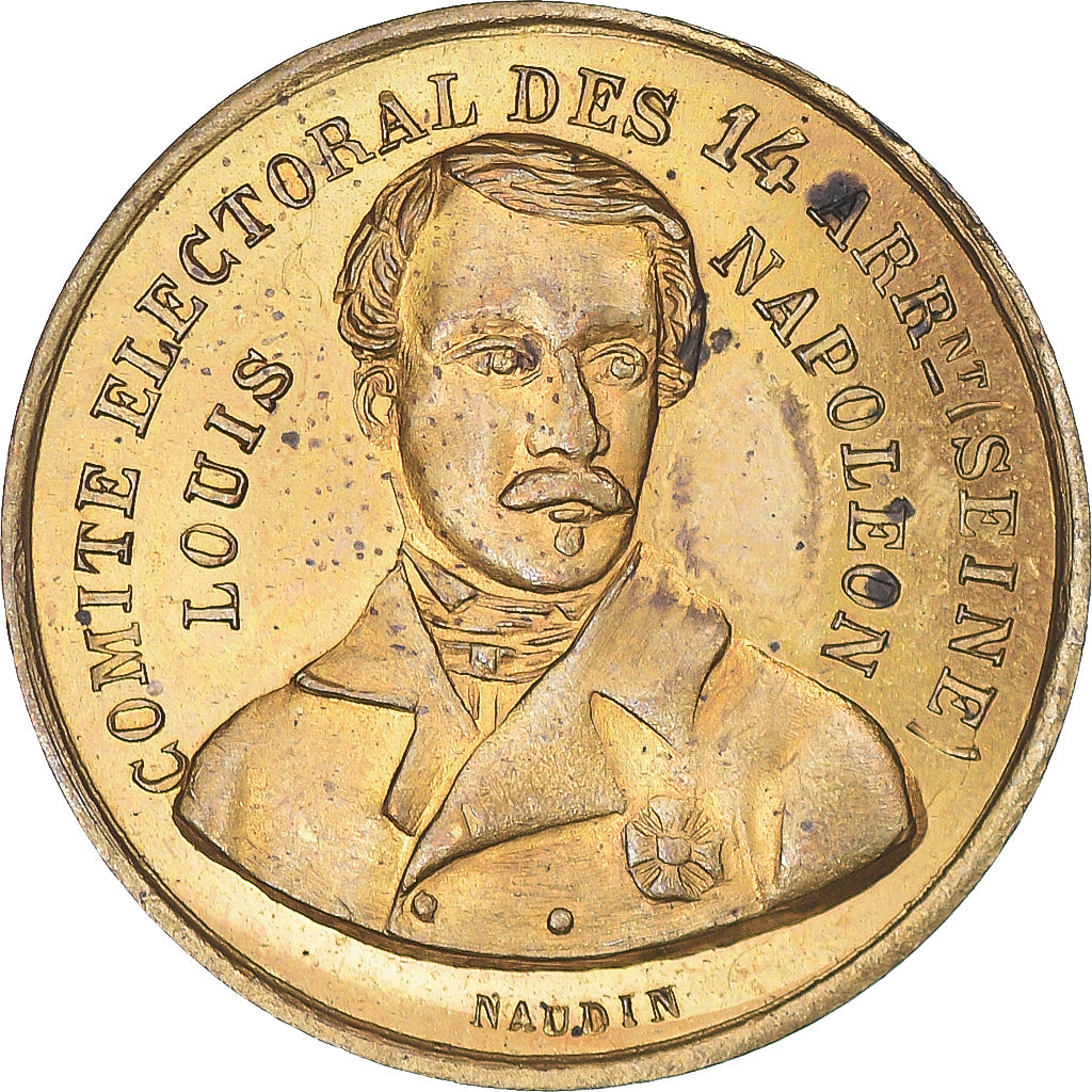 France, Token, Louis Napoléon Bonaparte, Comité Electoral des 14