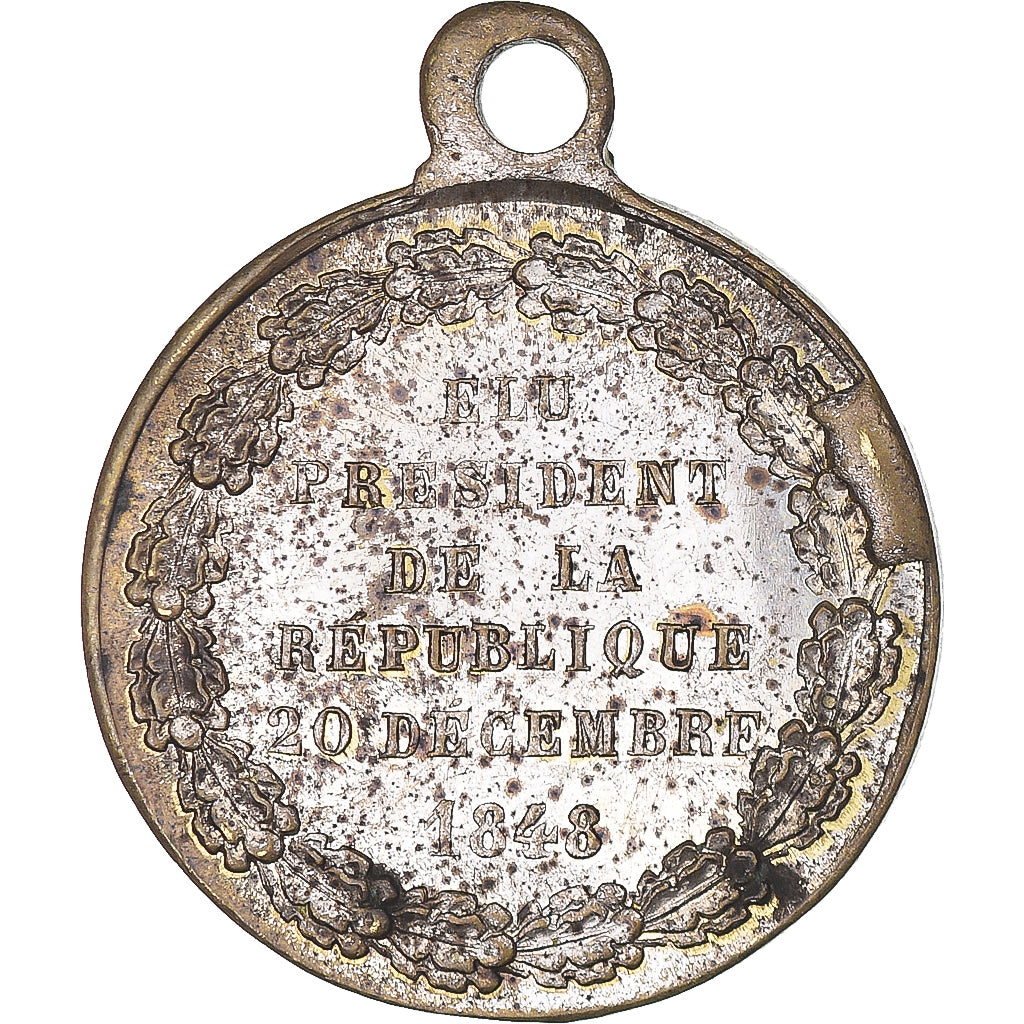 Francja, medal, Louis Napoléon Bonaparte, Elu Président de la République