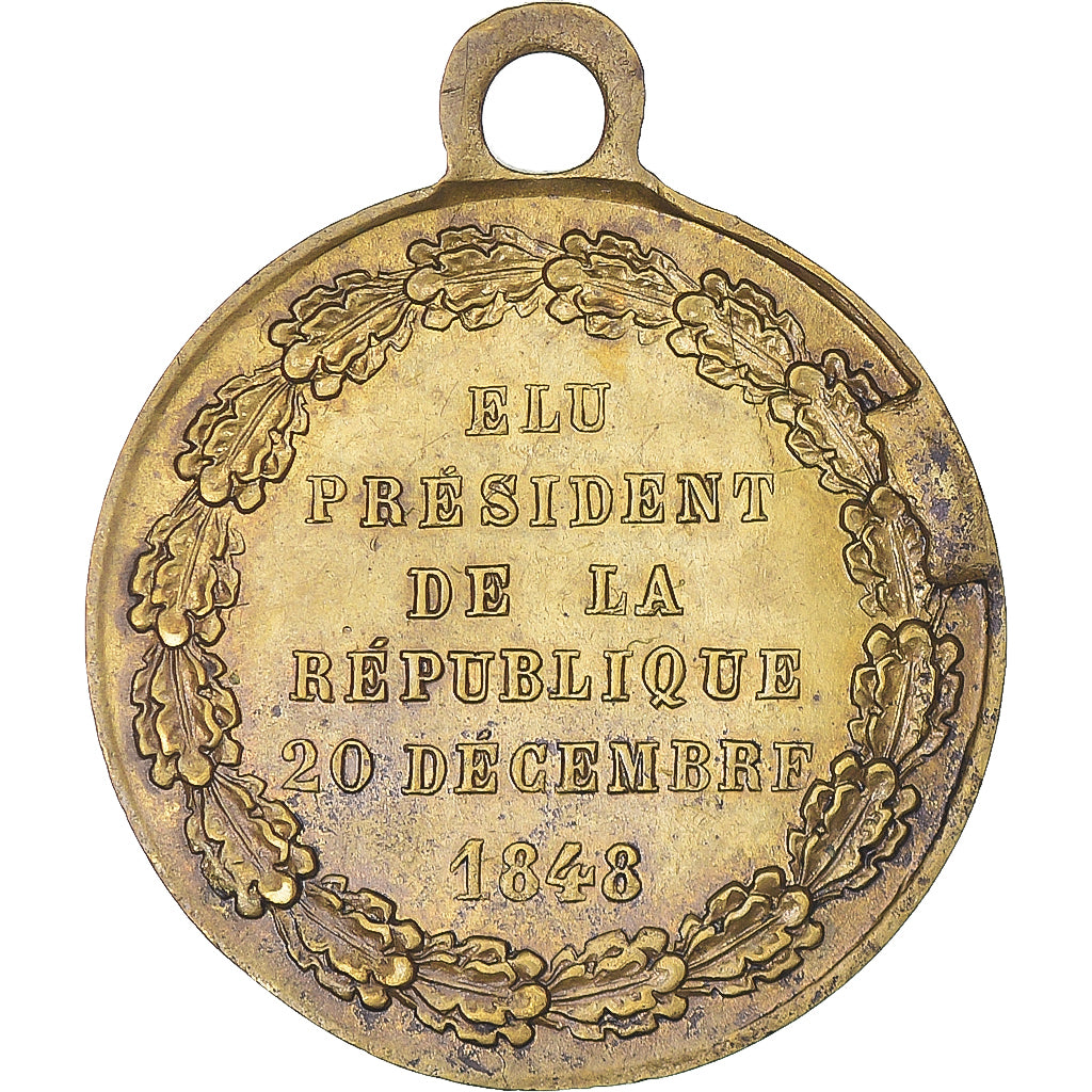 Francia, medalla, Louis Napoléon Bonaparte, Elu Président de la République
