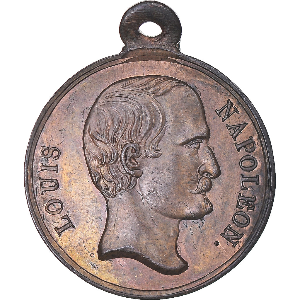 França, medalha, Louis Napoléon Bonaparte, Elu Président de la République