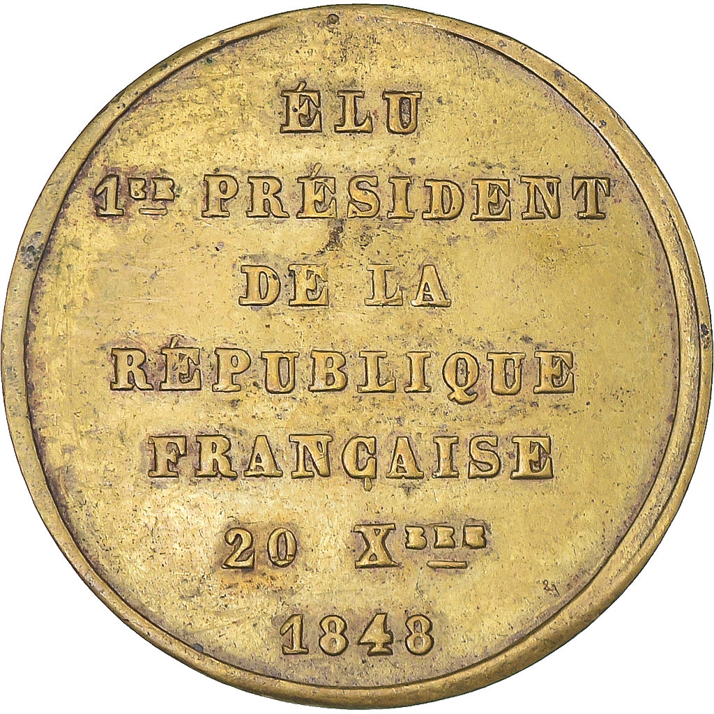 Francia, medalla, Louis Napoléon Bonaparte, Elu Président de la République