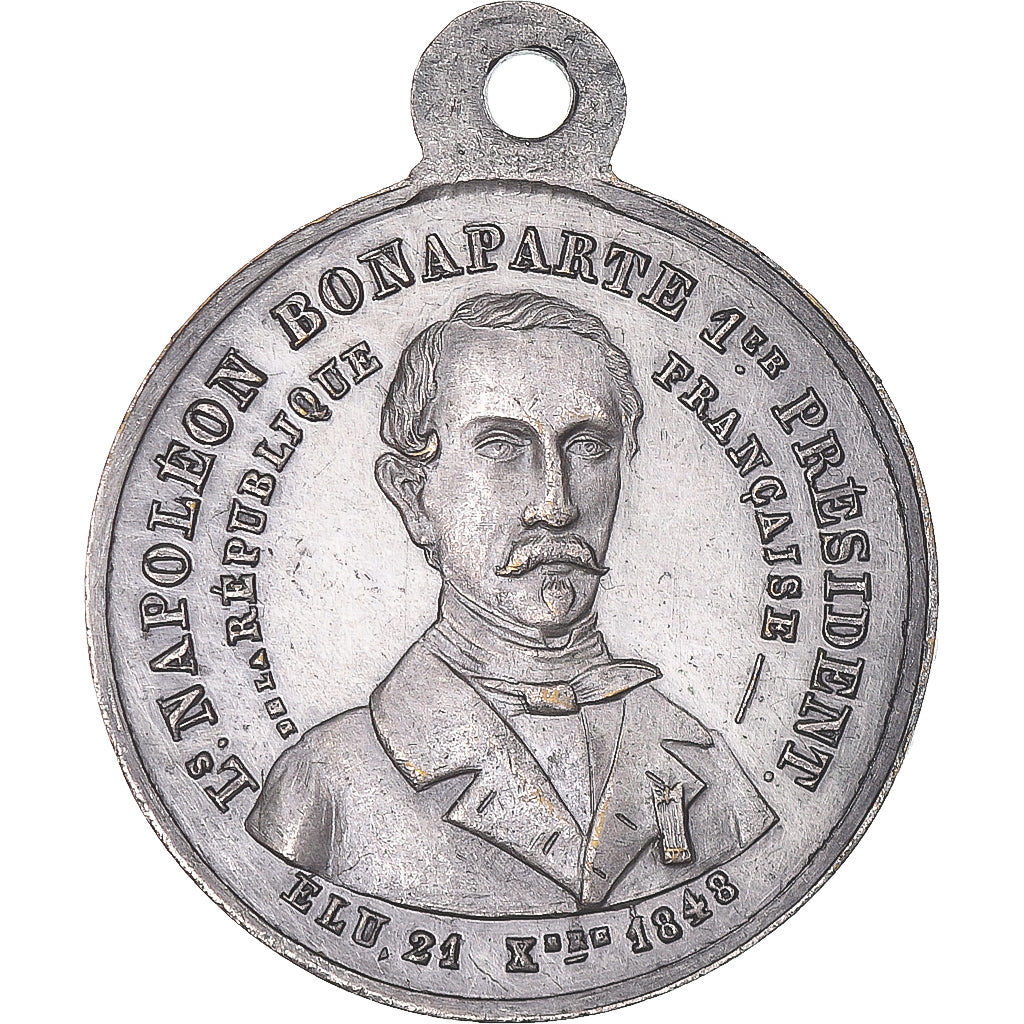 Francia, medalla, Louis Napoléon Bonaparte, Elu Président de la République