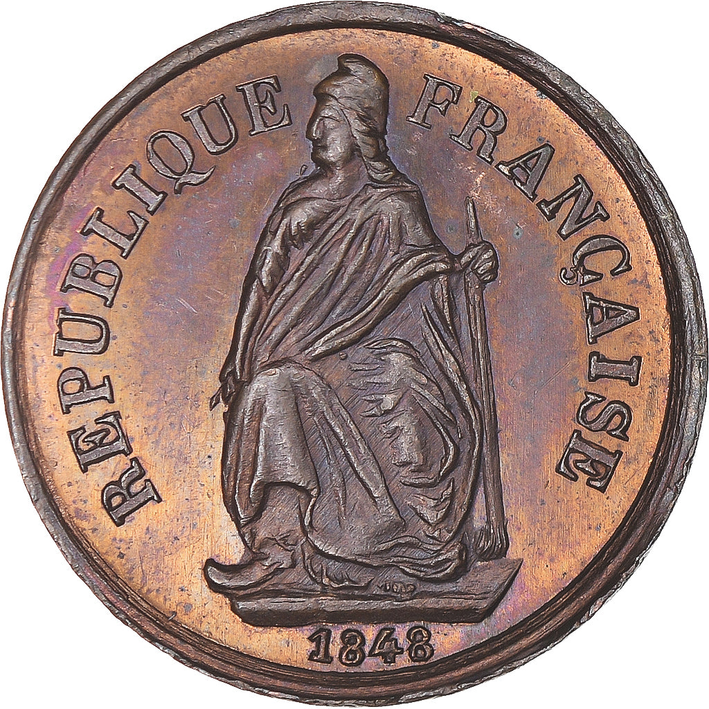 Frankreich, Medaille, Louis Napoléon Bonaparte, 1848, VZ+, Kupfer