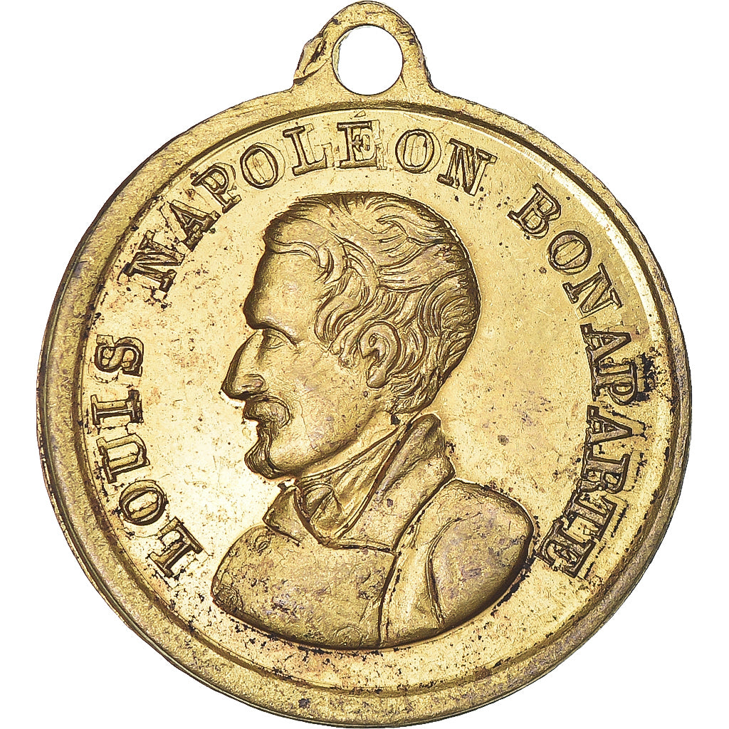 Francia, medalla, Louis Napoléon Bonaparte, Elu par le Vote Universel, 1848