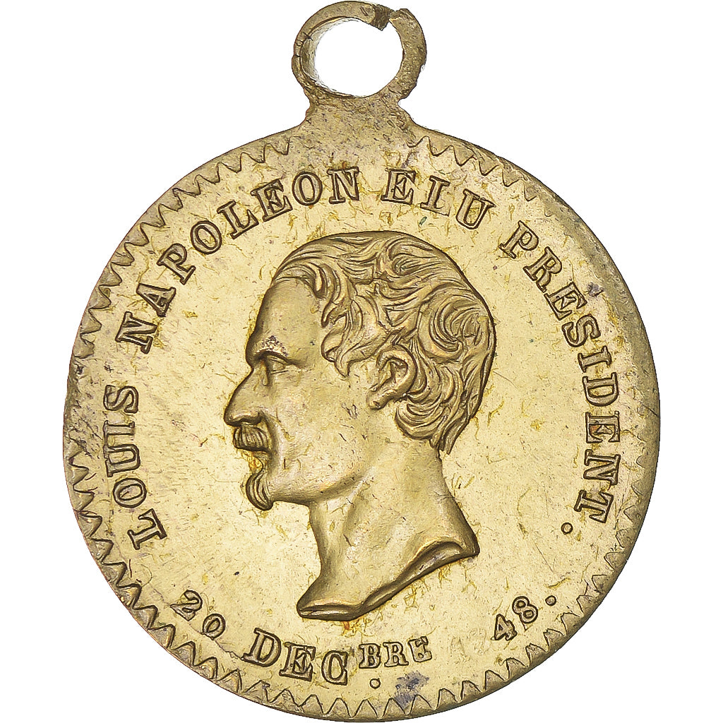 Frankrijk, Medaille, Louis Napoléon Bonaparte, Elu Président de la