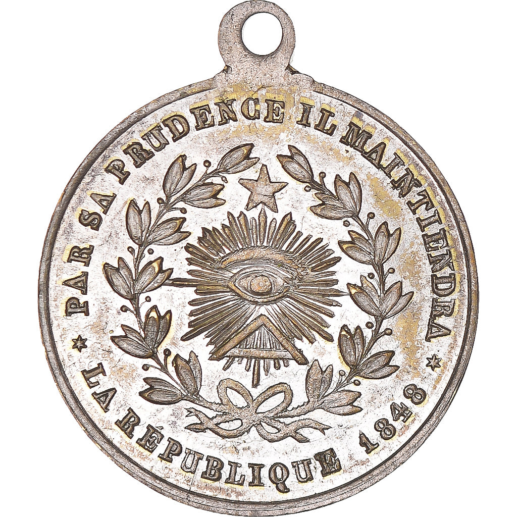 França, medalha, Louis Napoléon Bonaparte, Elu Président de la République