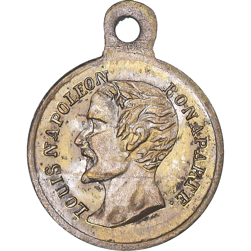 França, medalha, Louis Napoléon Bonaparte, Elu Président de la République