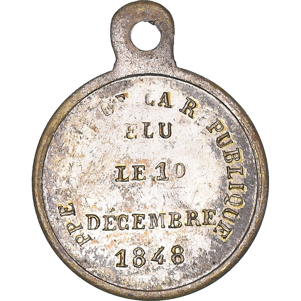 França, medalha, Louis Napoléon Bonaparte, Elu Président de la République