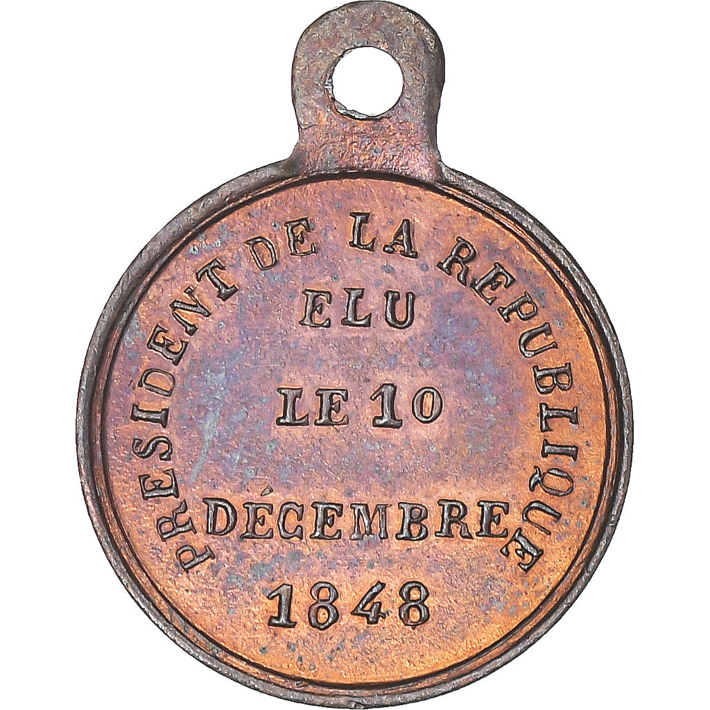 França, medalha, Louis Napoléon Bonaparte, Elu Président de la République
