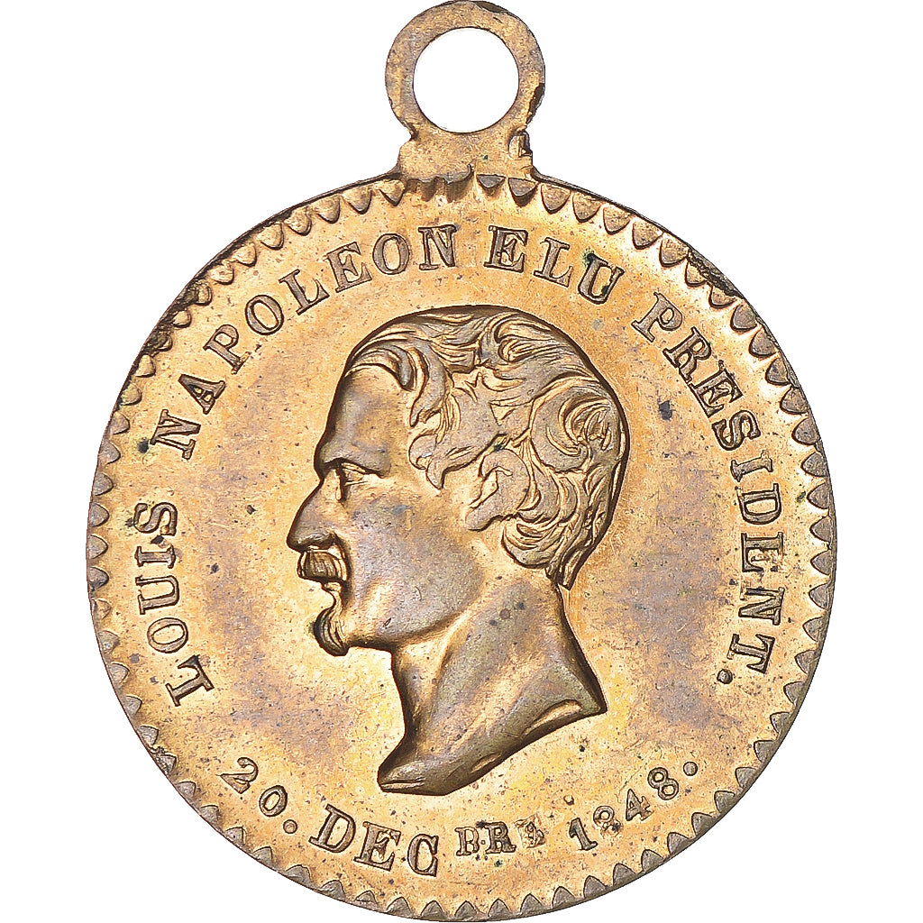 Frankrijk, Medaille, Louis Napoléon Bonaparte, Elu Président de la