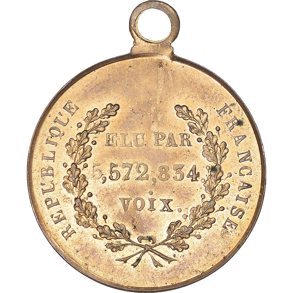 Frankrijk, Medaille, Louis Napoléon Bonaparte, Elu Président de la