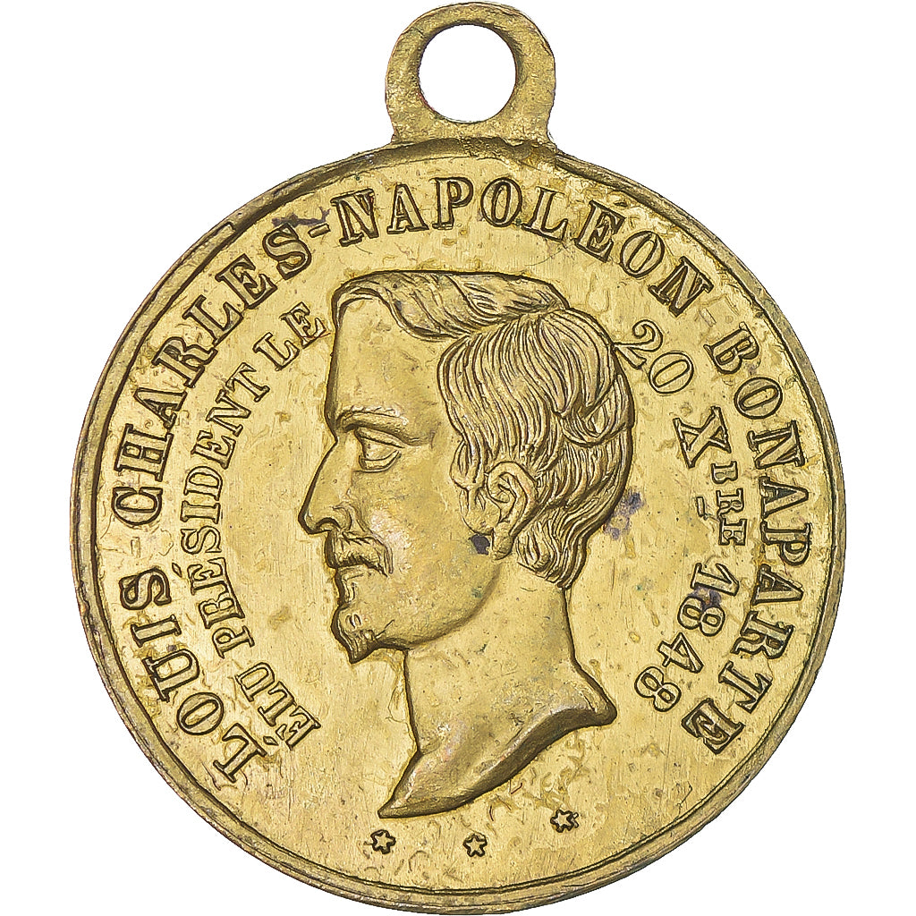 Francia, medalla, Louis Napoléon Bonaparte, Elu Président de la République
