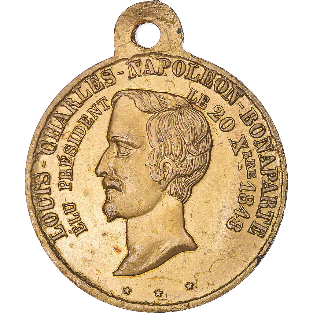 Francia, medalla, Louis Napoléon Bonaparte, Elu Président de la République
