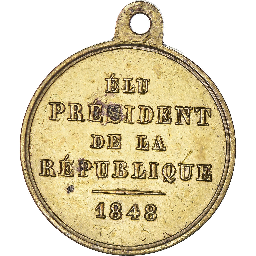 Francia, medalla, Louis Napoléon Bonaparte, Elu Président de la République