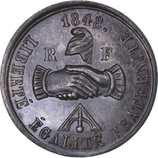 France, Medal, Insurection du 13 Juin, Deuxième République, 1849, AU(55-58)