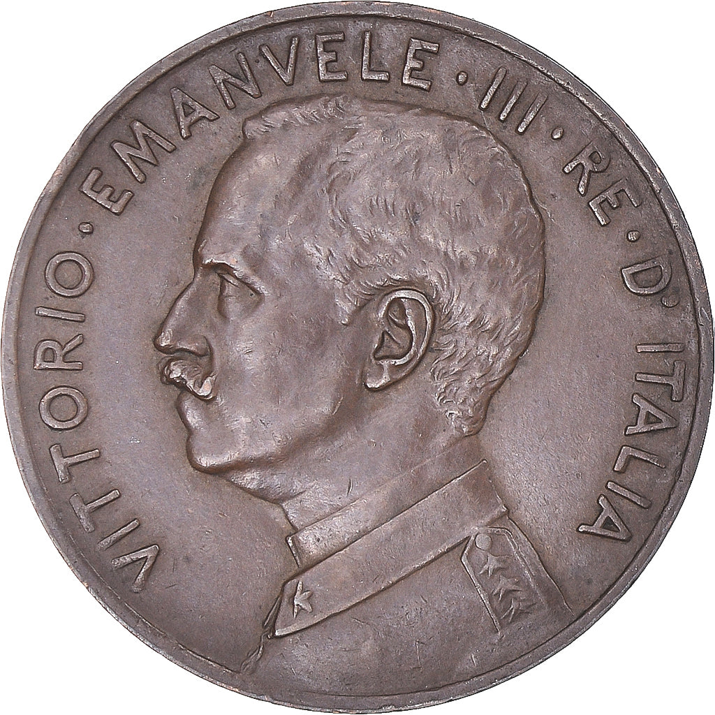Coin, Italy, Vittorio Emanuele III, 5 Centesimi, 1918, Rome, EF(40-45), Bronze