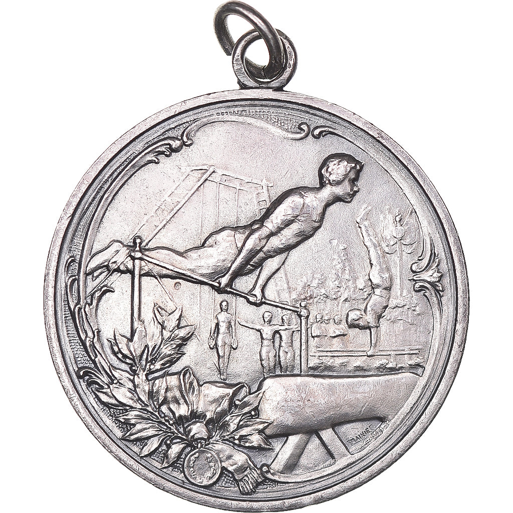 Frankreich, Medaille, Sport, Gymnastique, Rainier, VZ, Silber