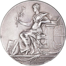 France, Médaille, Dessin, Art Plastique, Musique, Rivet, SUP, Bronze argenté