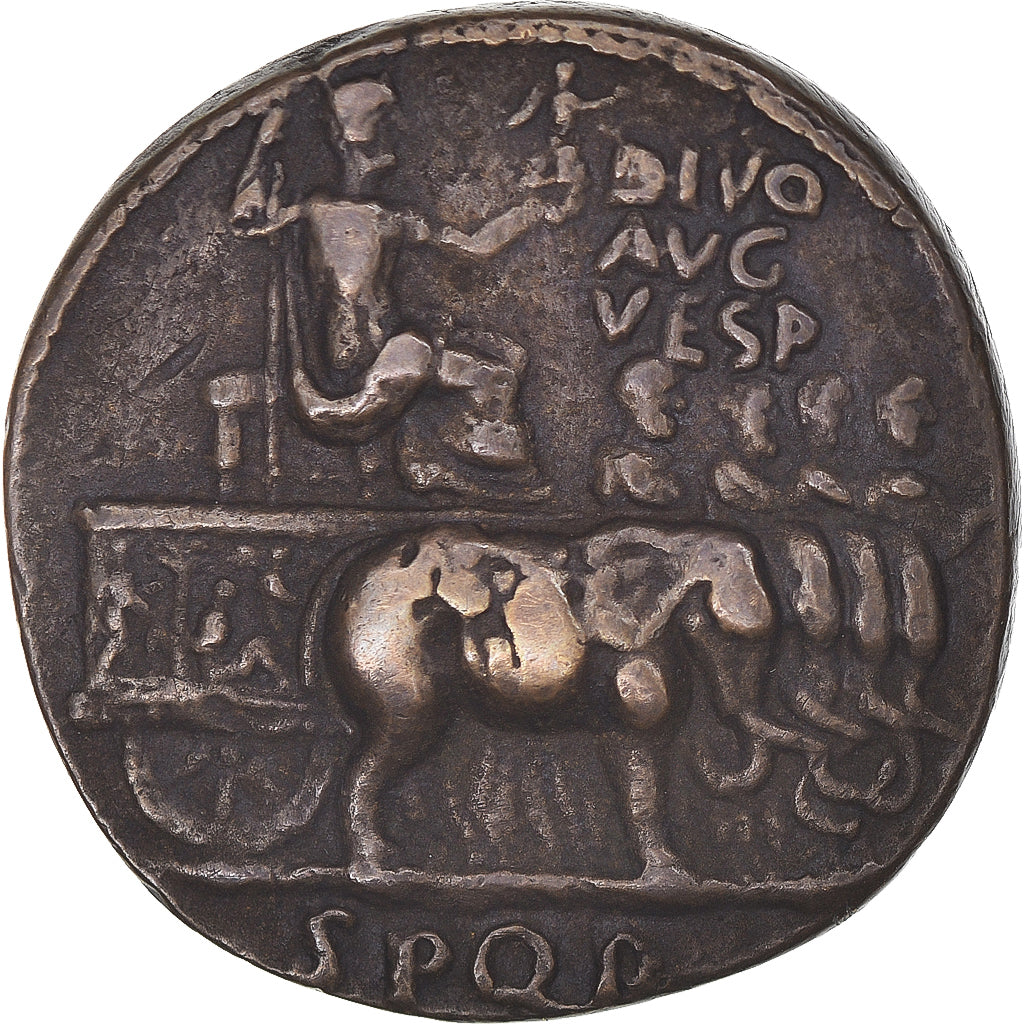 Francja, medal, Vespasien, Médaillon d'après l'Antique, Historia, AU(50-53)