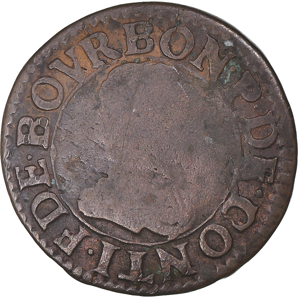 Moeda, França, François de Bourbon-Conti, Double Tournois, Château-Regnault