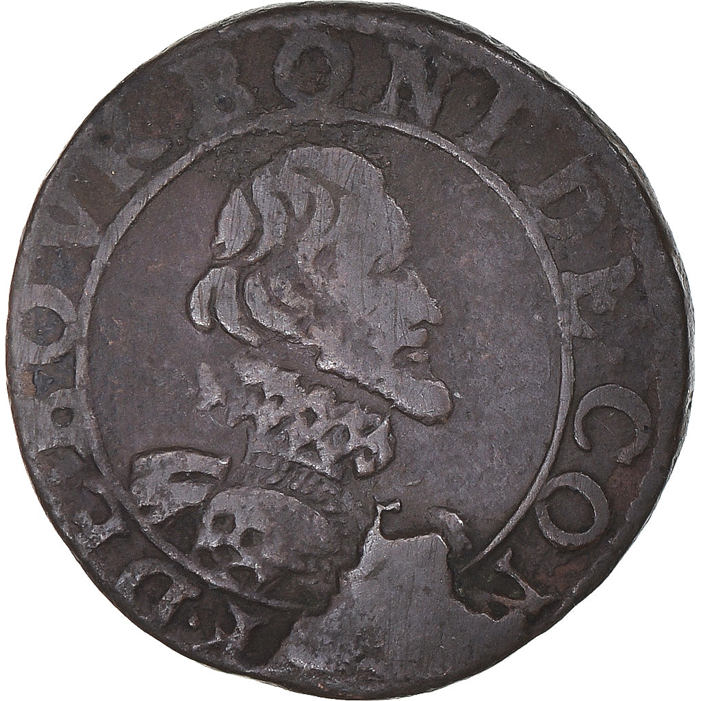 Moneta, Francia, François de Bourbon-Conti, Double Tournois, Château-Regnault