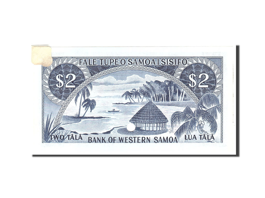 Western Samoa, 2 Tala, 1967, Specimen, KM:17s, Undated, UNC(65-70)