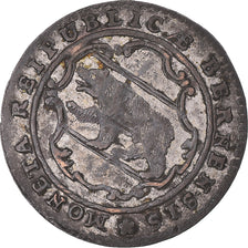 Coin, SWISS CANTONS, BERN, 1/2 Batzen, 1796, Bern, EF(40-45), Billon, KM:91