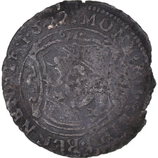 Coin, SWISS CANTONS, BERN, 1/2 Batzen, 1622, Bern, F(12-15), Billon