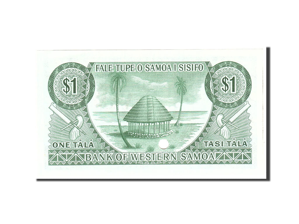 Banknote, Western Samoa, 1 Tala, 1967, Undated, KM:16s, UNC(65-70)