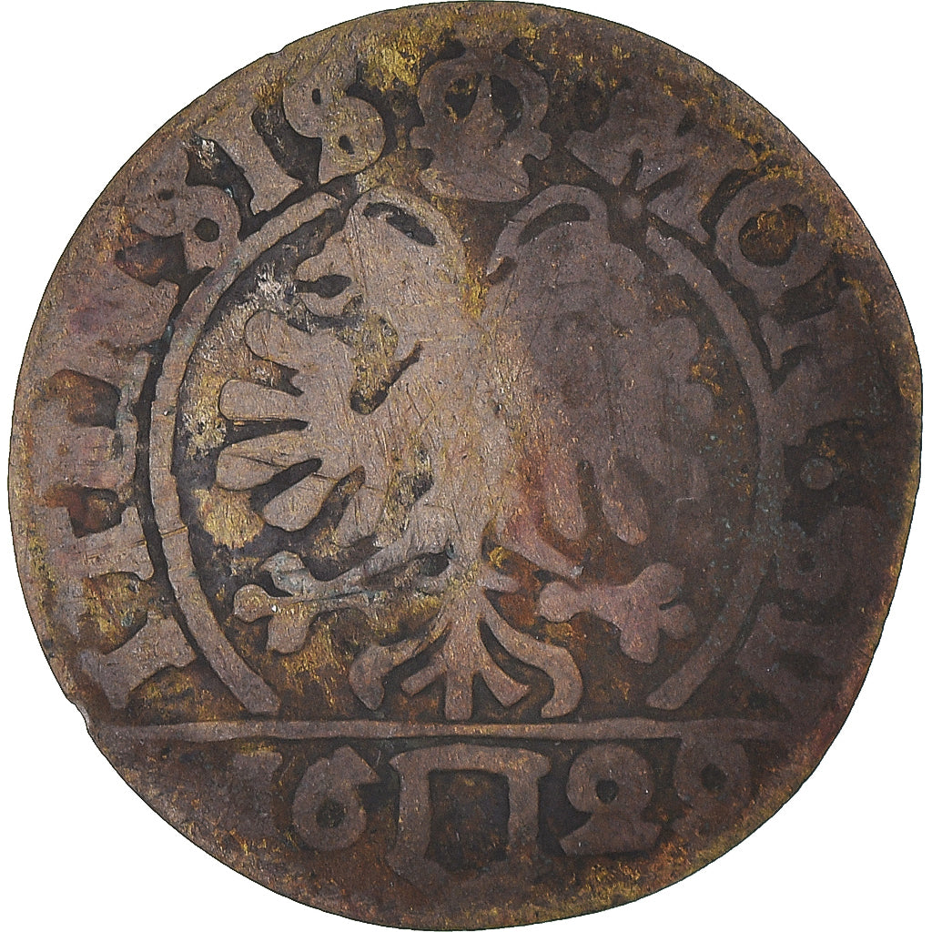 Moeda, CANTÕES SUÍÇOS, SCHWYZ, Schilling, 1629, Schwytz, F(12-15), Lingote