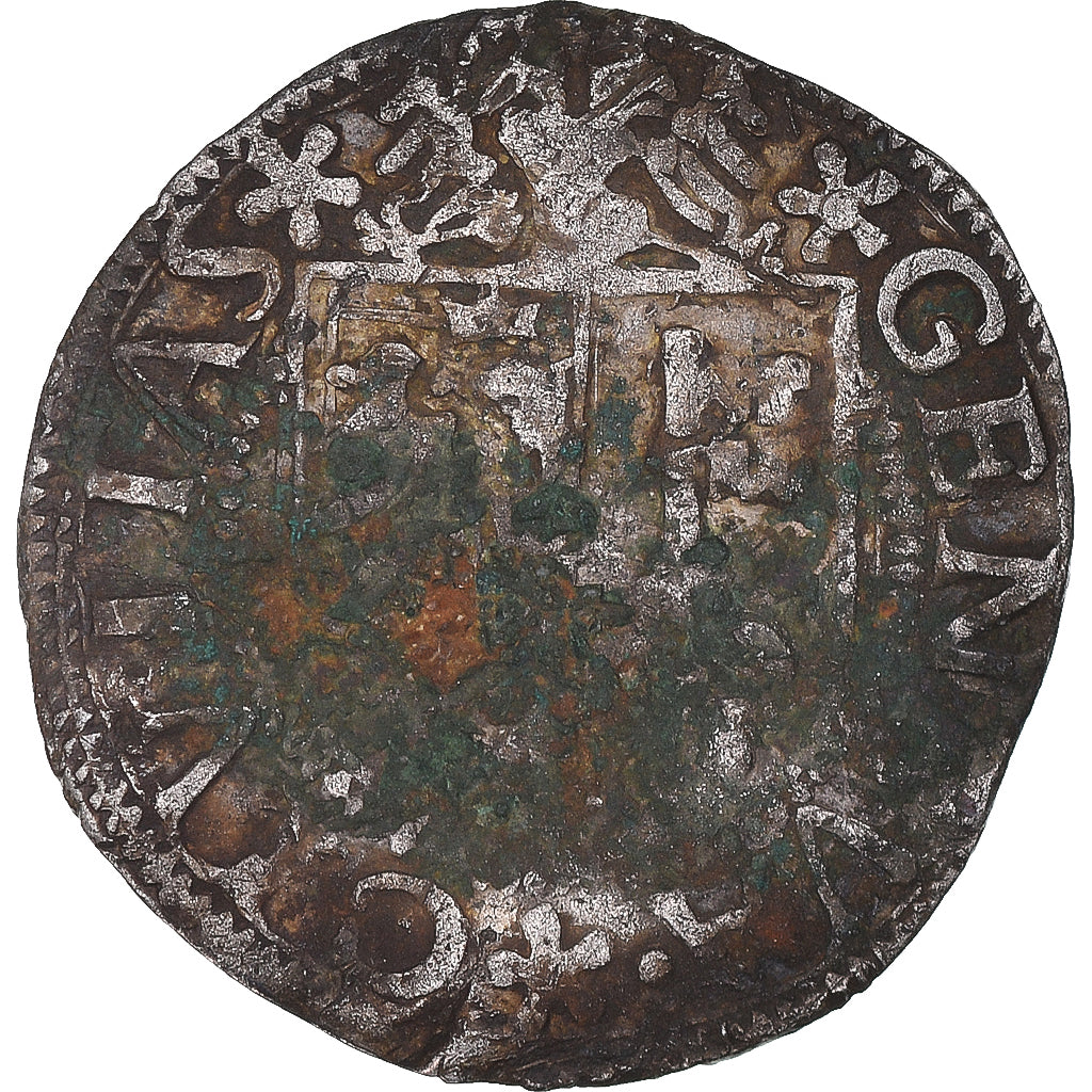 Coin, Switzerland, République de Genève, Sol, Genève, VF(20-25), Billon