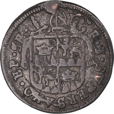 Coin, Switzerland, Canton du Valais, Batzen, 1722, Valais, EF(40-45), Billon