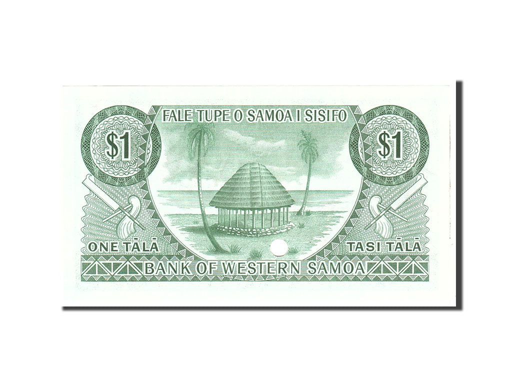 Western Samoa, 1 Tala, 1967, Specimen, KM:16s, Undated, UNC(65-70)