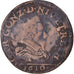 Munten, FRANSE STATEN, NEVERS & RETHEL, 2 Liard, 1610, Charleville, FR, Koper