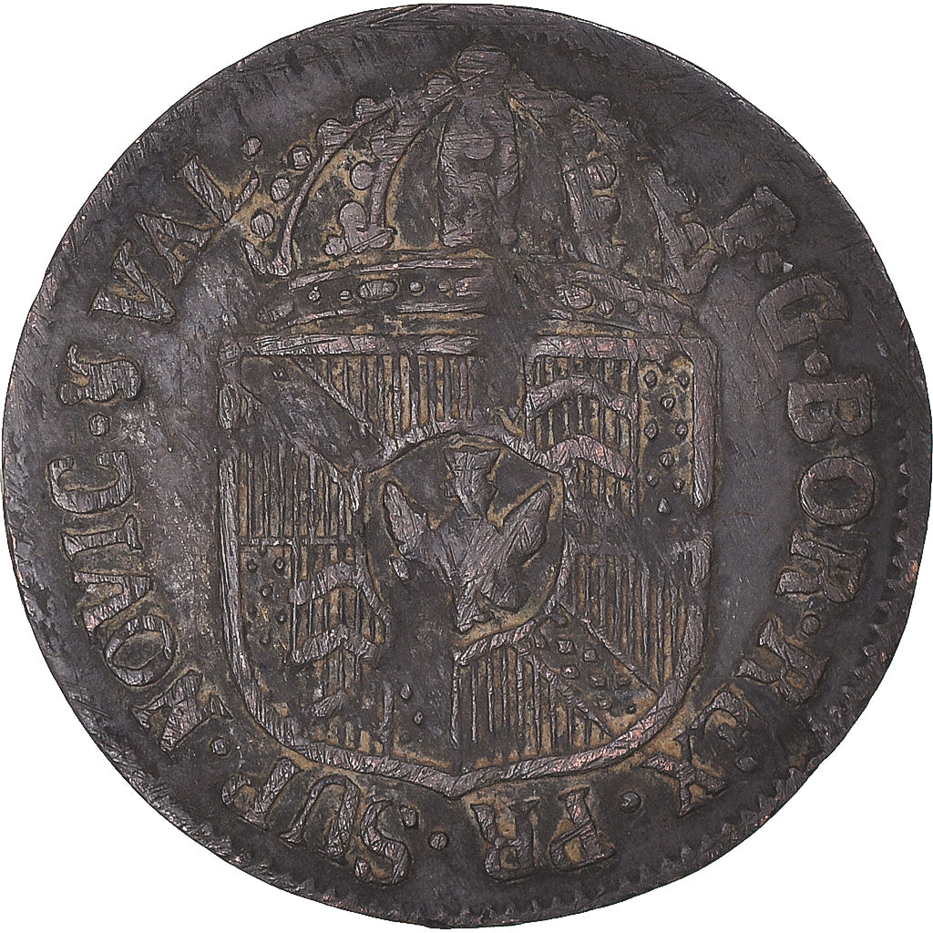 Moeda, CANTÕES SUÍÇOS, NEUCHATEL, 1/2 Batzen, 1792, Neuchatel, VF(20-25)