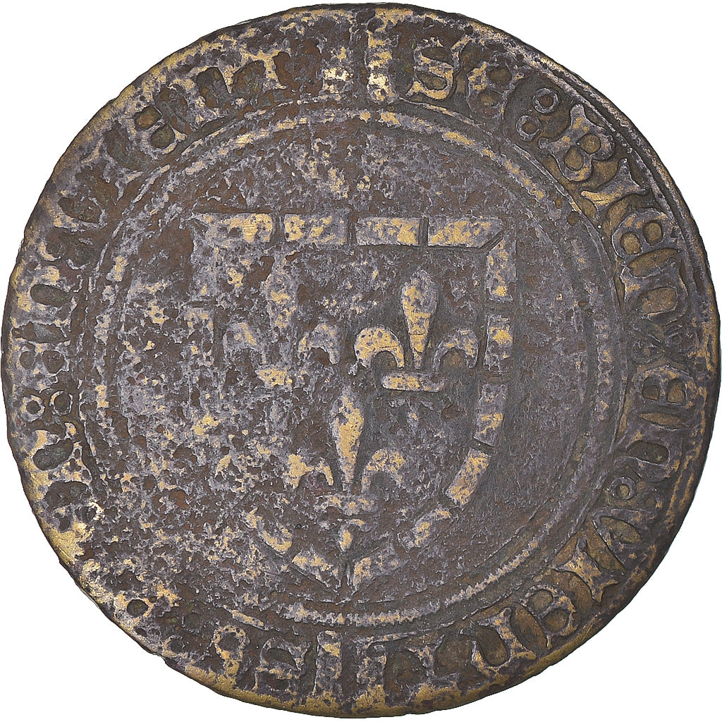 France, Token, Royal, Jeton de Compte, EF(40-45), Brass