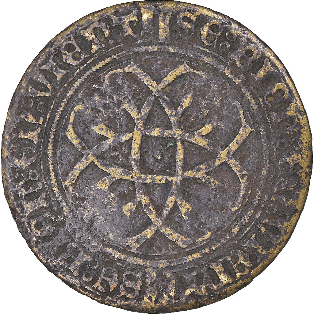 France, Token, Royal, Jeton de Compte, EF(40-45), Brass