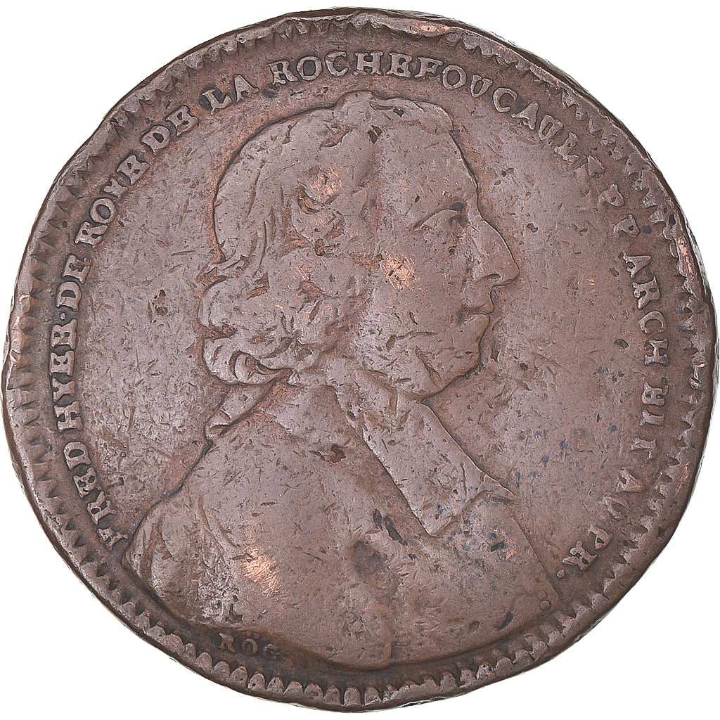 France, Token, Berry, Frédéric-Jérome de Roye de la Rochefoucault, History