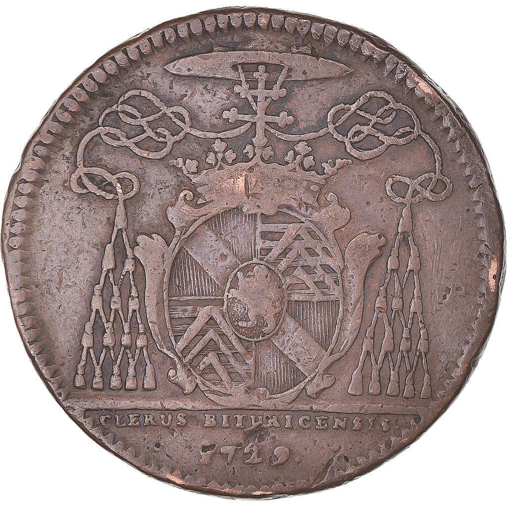 France, Token, Berry, Frédéric-Jérome de Roye de la Rochefoucault, History